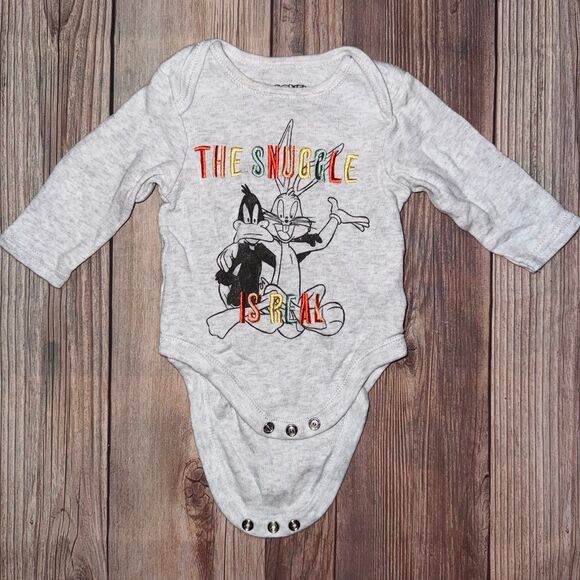 Looney Tunes 0-3 Months Onesie - Picture 1 of 4